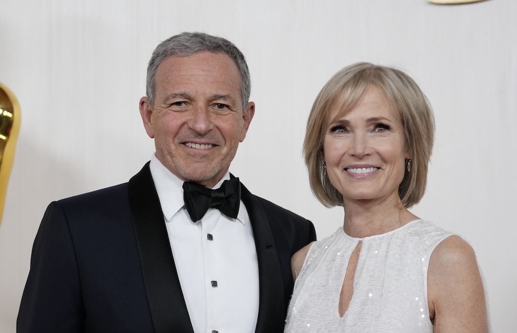 Disney’s Bob Iger presented honorary knighthood by Prince William
