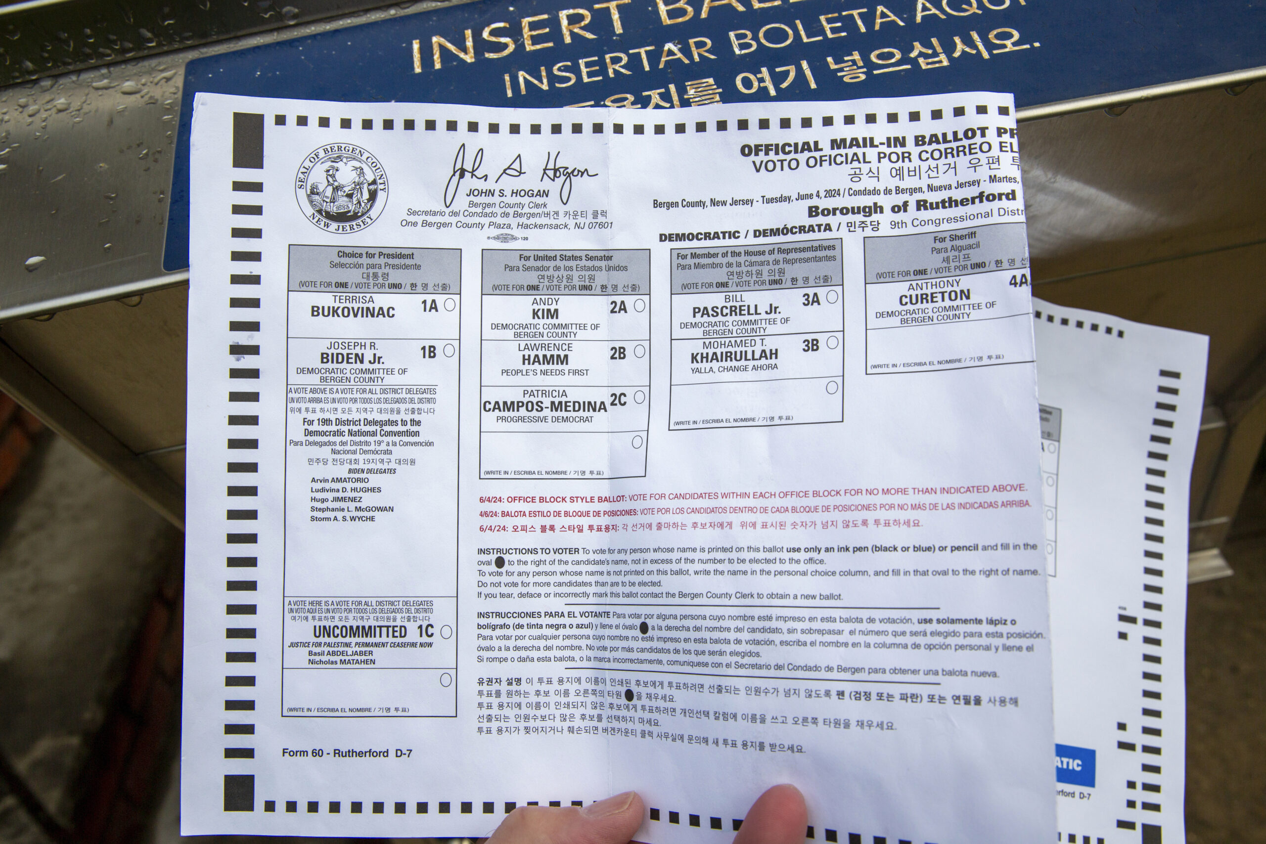 Herb Conaway wins New Jersey House primary to replace Rep. Andy Kim