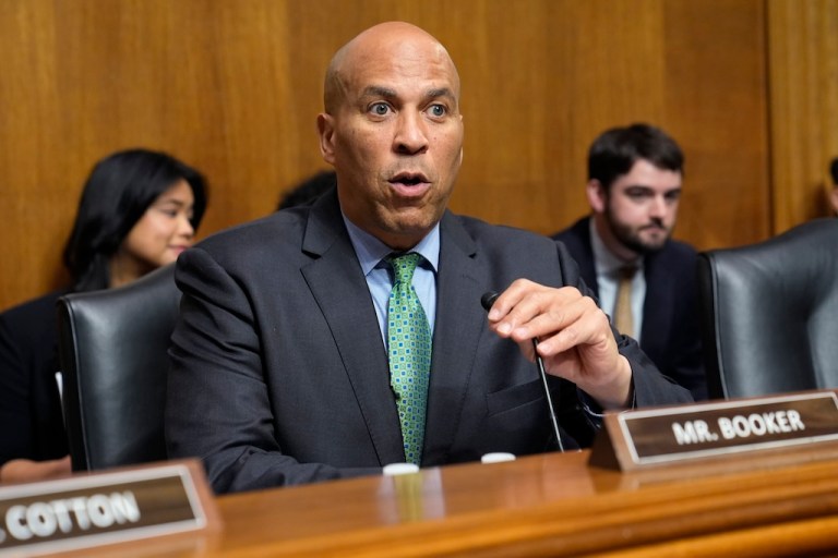 Booker has spoken with Murphy about Menendez’s Senate replacement