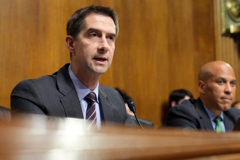 Tom Cotton cites Biden’s handling of foreign affairs for lack of global peace