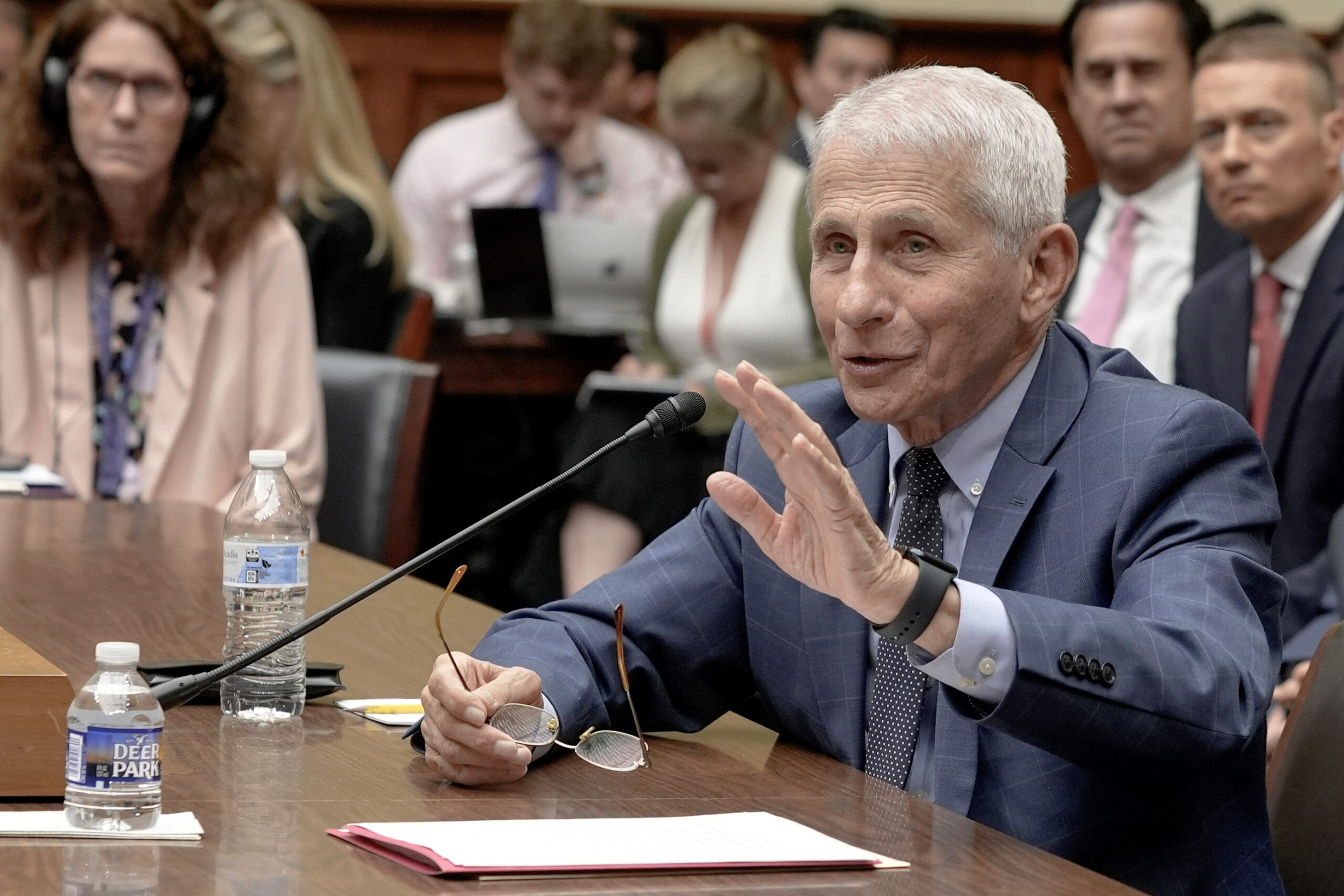 Throw the book at Fauci