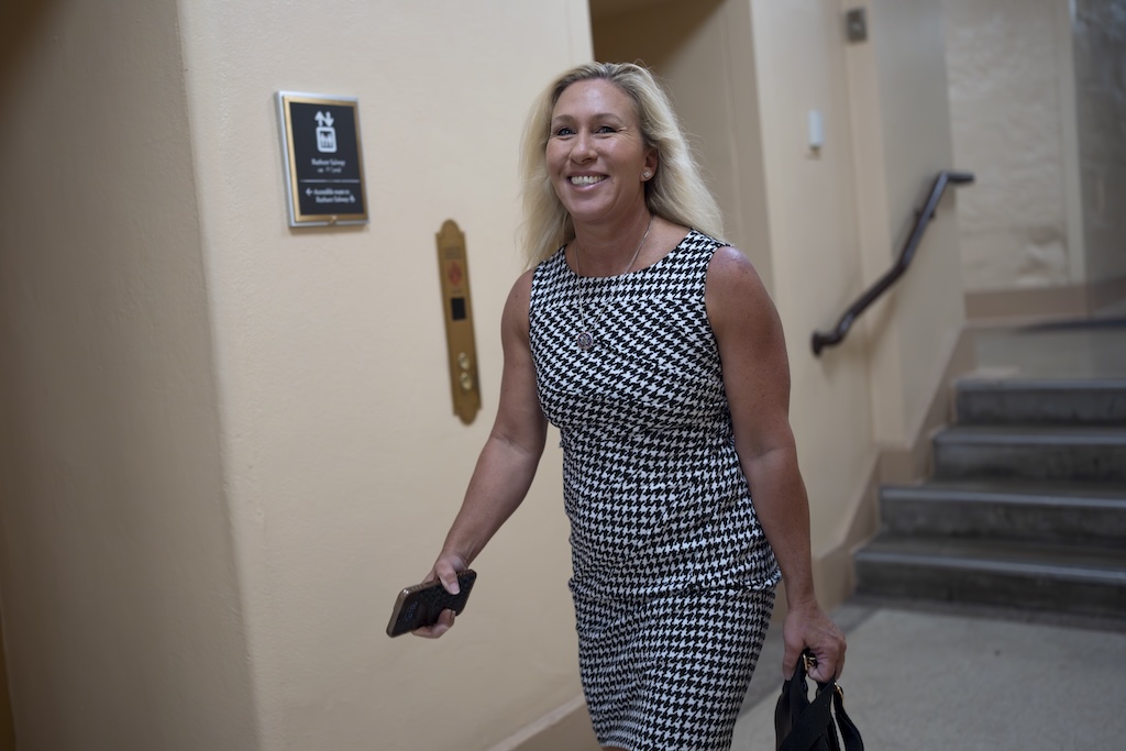 MTG threatens Biden impeachment vote if Johnson doesn’t move
