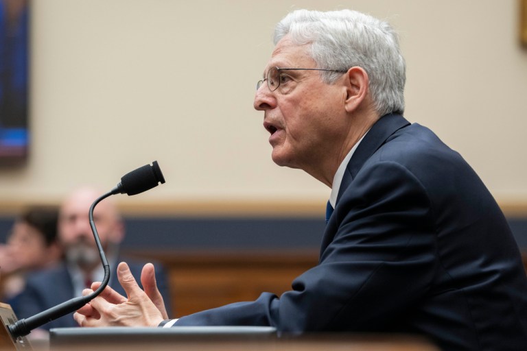 Garland blasts ‘baseless’ attacks on DOJ: ‘Absurd and dangerous’