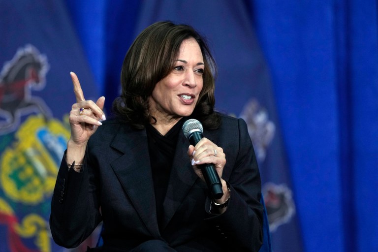 Kamala Harris laughs about Trump conviction: ‘Cheaters don’t like getting caught’