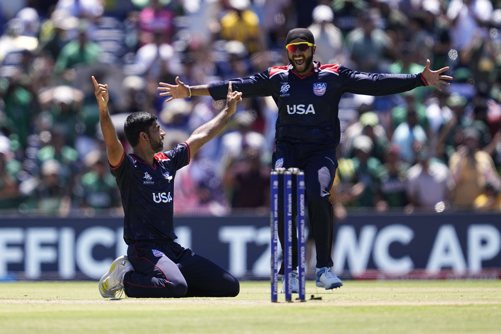 US cricket team stuns Pakistan in huge upset at T20 World Cup