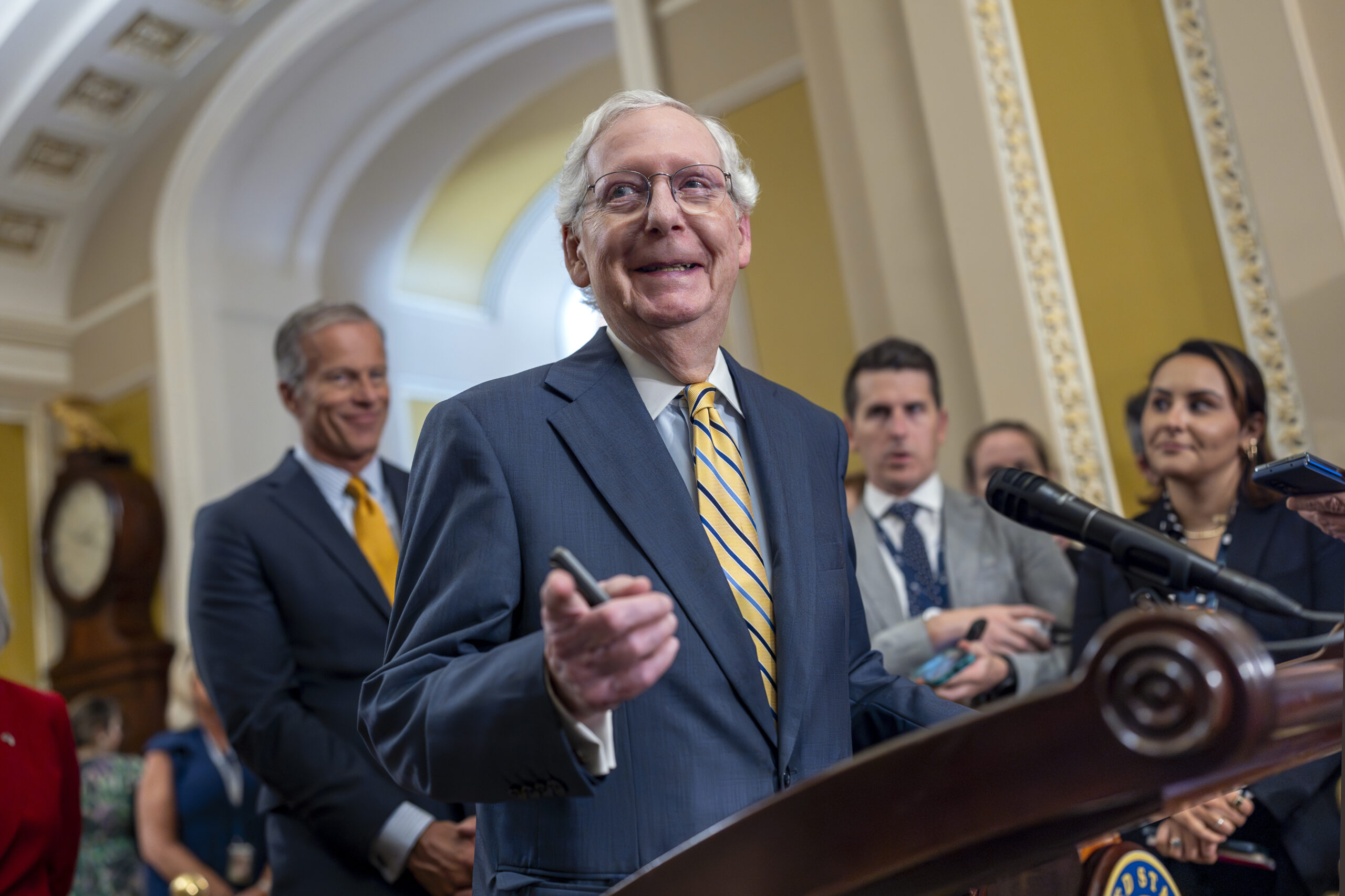 McConnell explores his next chapter post-leadership retirement