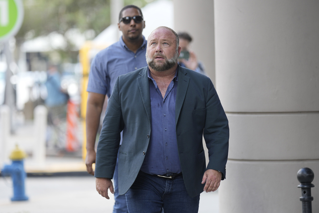Alex Jones’s Infowars to be liquidated to secure $1 billion payment for Sandy Hook families