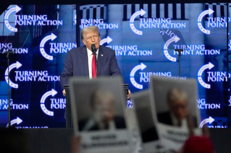 Trump, the anti-‘woke’ star of Return of the Jedi: Charlie Kirk