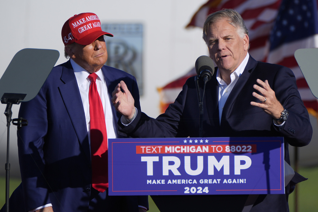 Mike Rogers accused of protecting Hillary Clinton in Michigan Senate primary ad