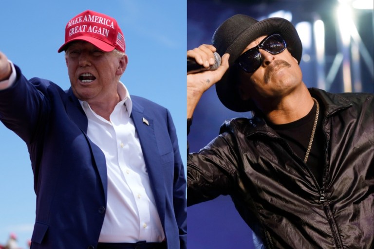 Trump calls Kid Rock concert attendees ‘the true backbone’ of the US