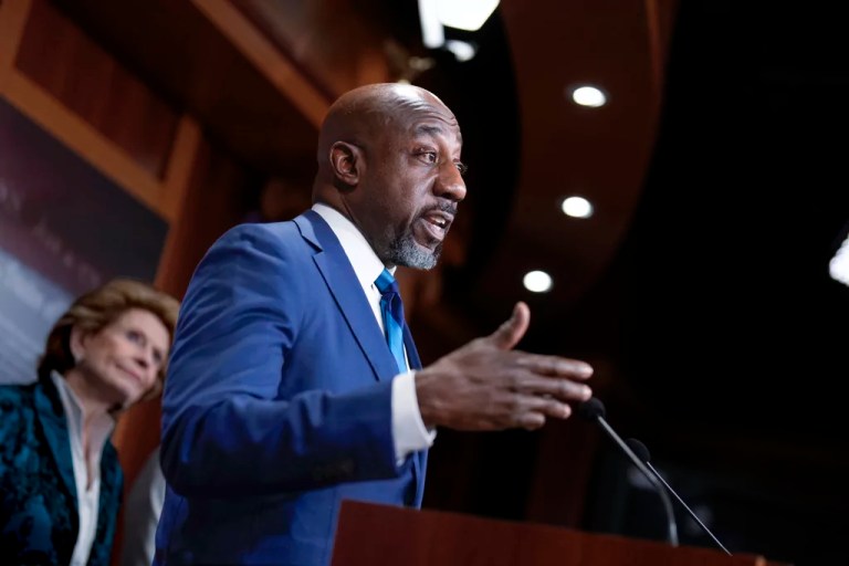 Warnock ‘very concerned’ about Georgia elections board ruling requiring hand-counting of ballots