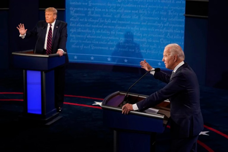 Trump bets debating Biden will help him, no matter what