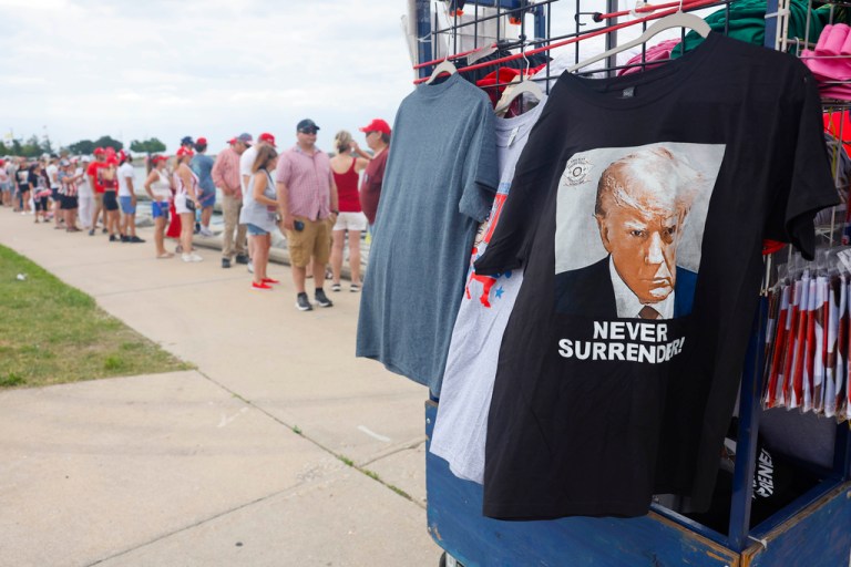 Trump denies calling Milwaukee ‘horrible city’ at Wisconsin rally