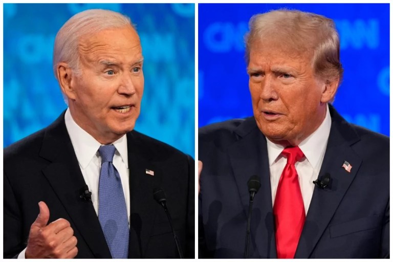 The Debrief with Chris Irvine: Swing-state voters entrust Trump over Biden from ‘threats to democracy’
