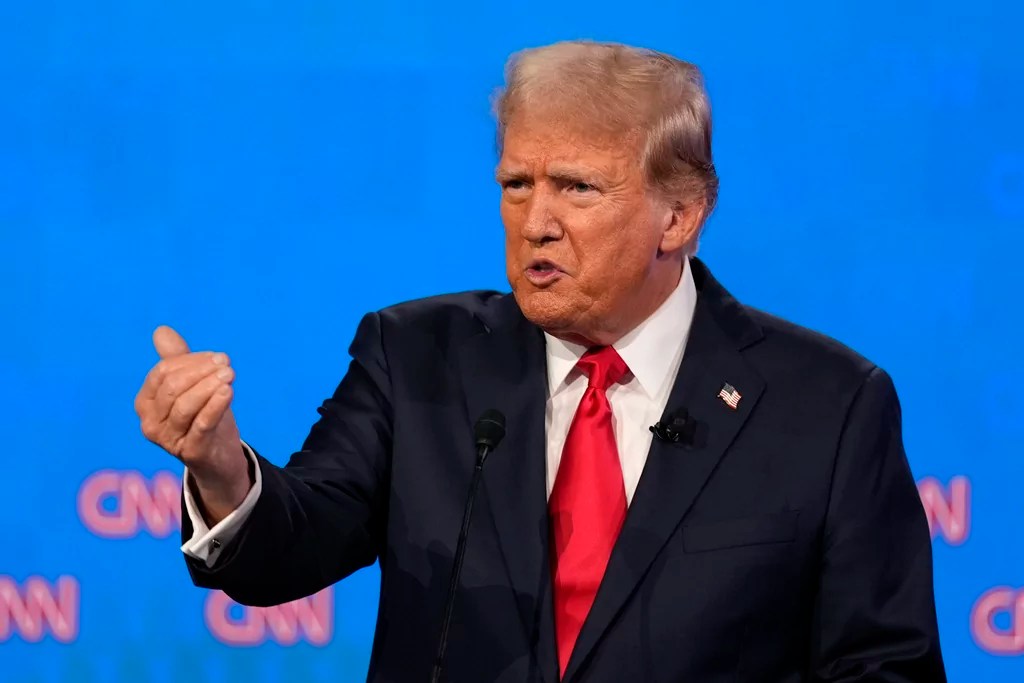 Trump invokes ‘Biden migrant crime’ in debate border clash
