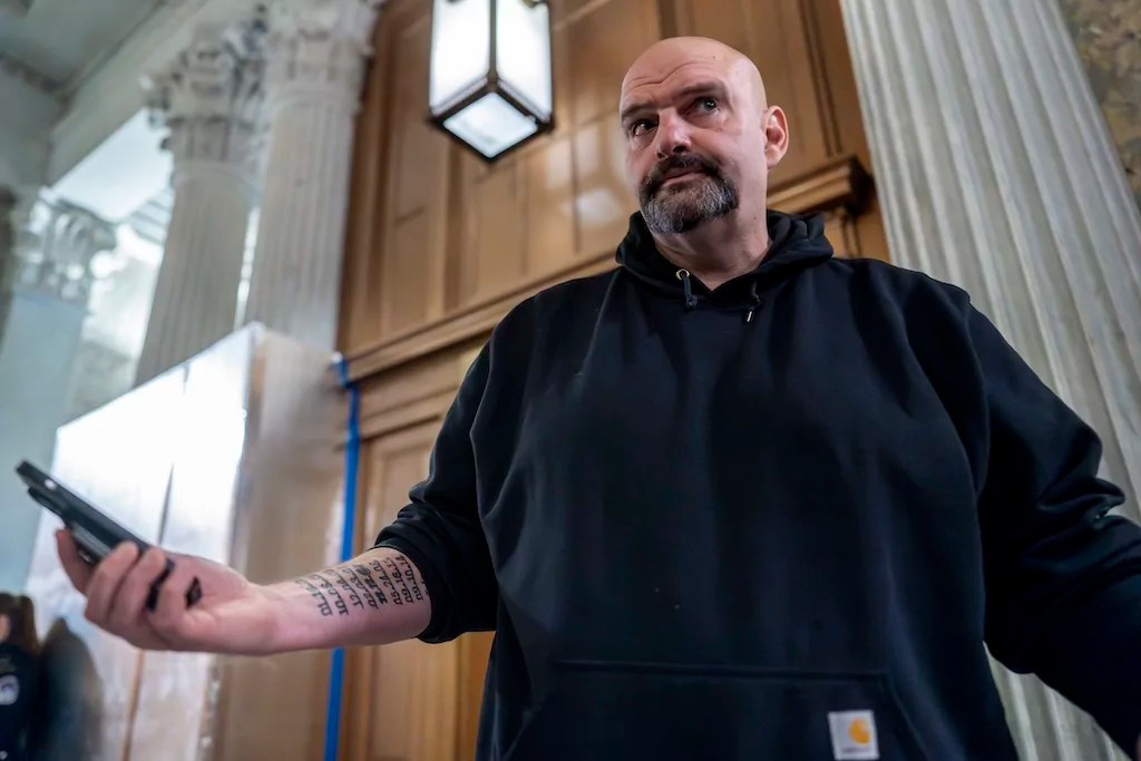 Fetterman embraces second Trump term as Biden heads for the exits