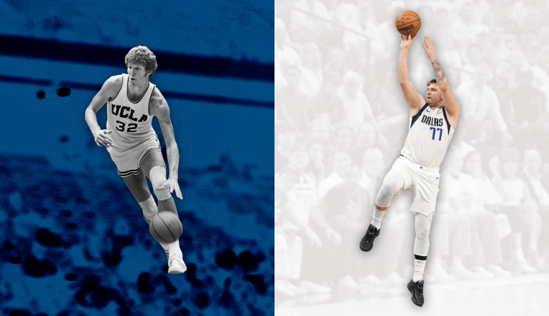 Bill Walton created the game of basketball that Luka Doncic dominates
