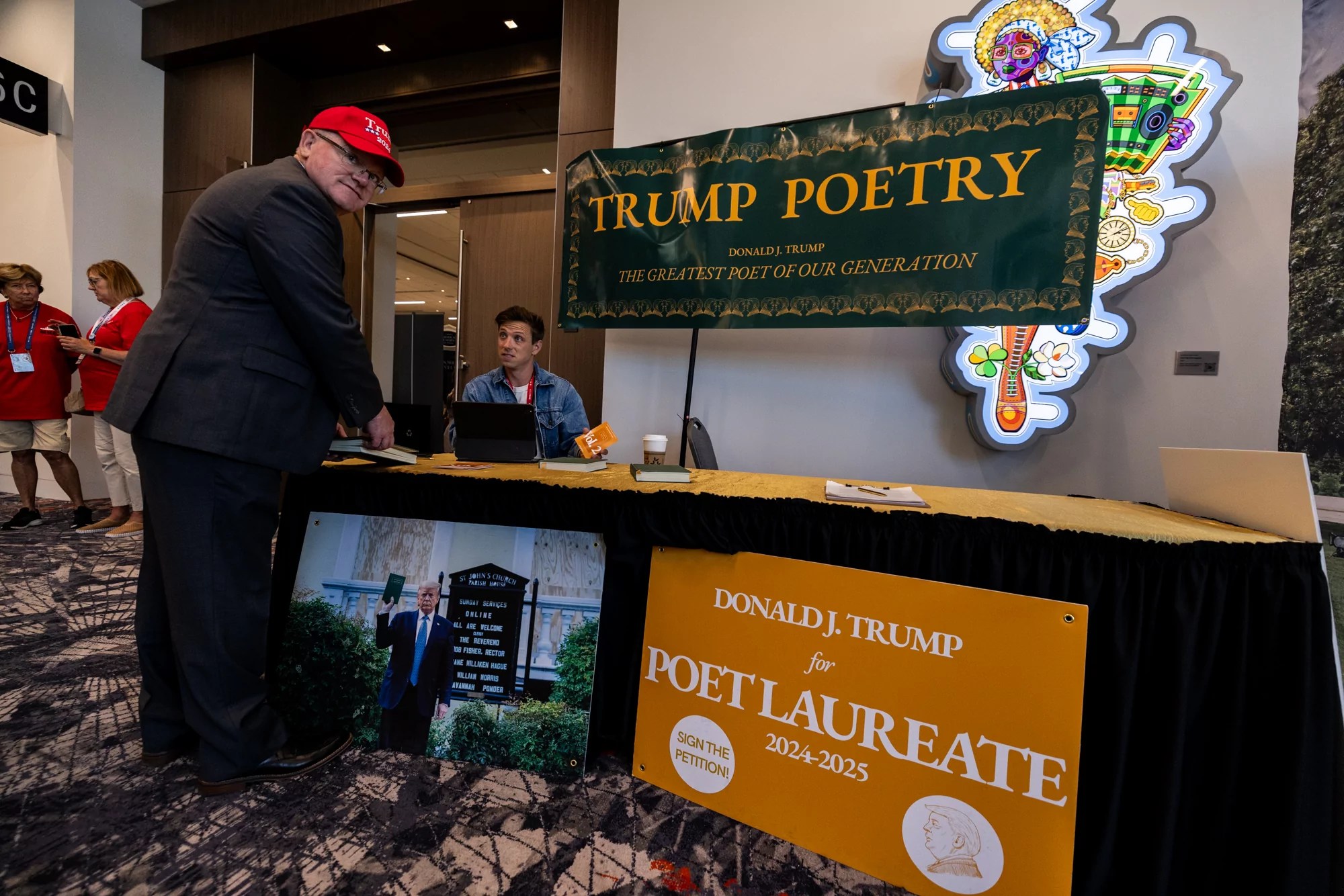 Collection of Trump poems sold at RNC: ‘An actual poetic genius?’