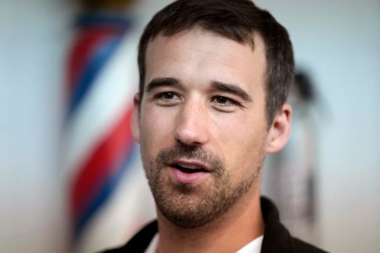 Austin Theriault questions timing of Jared Golden’s Biden criticism