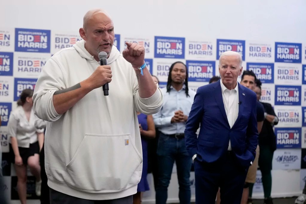 Pennsylvania Democrats give mixed response to idea of Harris as nominee