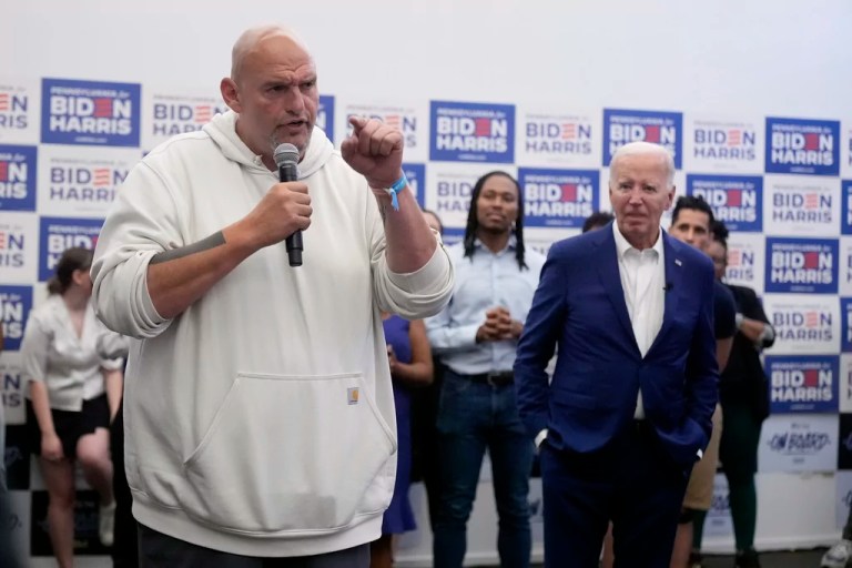 Fetterman hits back at Pelosi for saying Biden should ‘decide’ whether to stay in the race