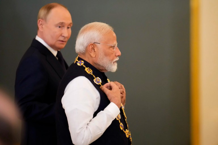 With Russia, Indian Prime Minister Narendra Modi gets exactly what he wants
