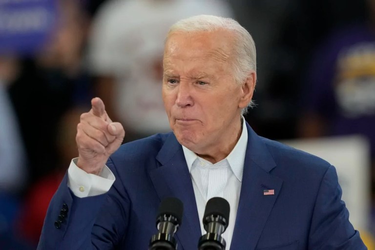 Biden calls for only one side to lower the temp