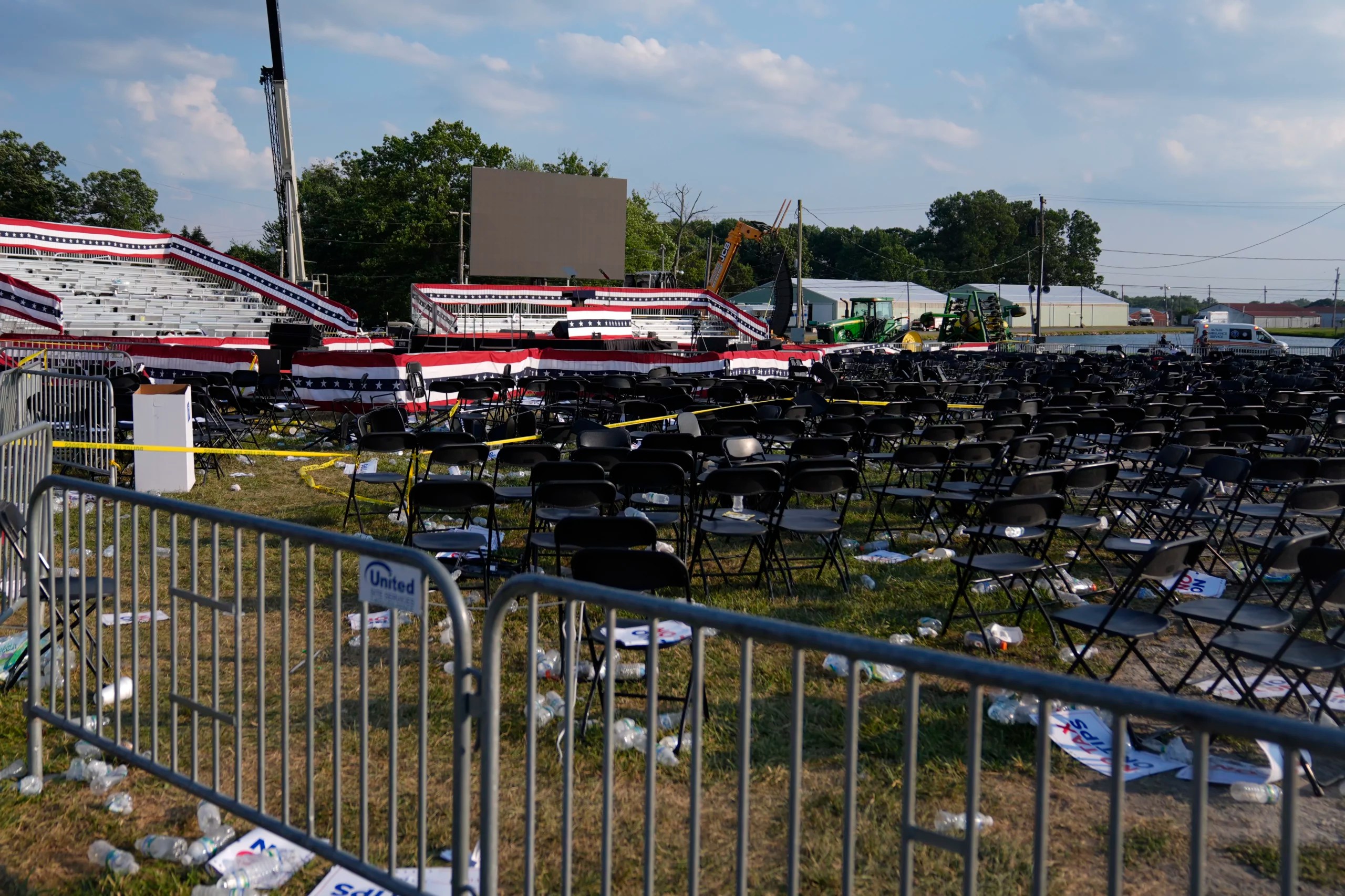 Local officer retreated from shooter at Trump rally before shots were fired