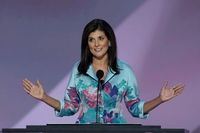 Nikki Haley defends endorsement of Trump