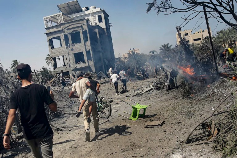 Netanyahu considering emptying northern Gaza, starving it of supplies