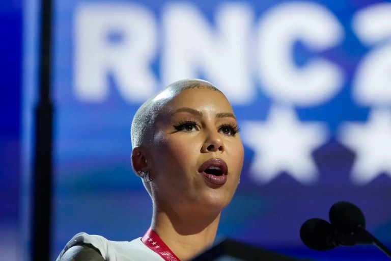 Amber Rose slams Left’s ‘lies’: ‘Realize the truth. American families were better when Donald Trump was president’