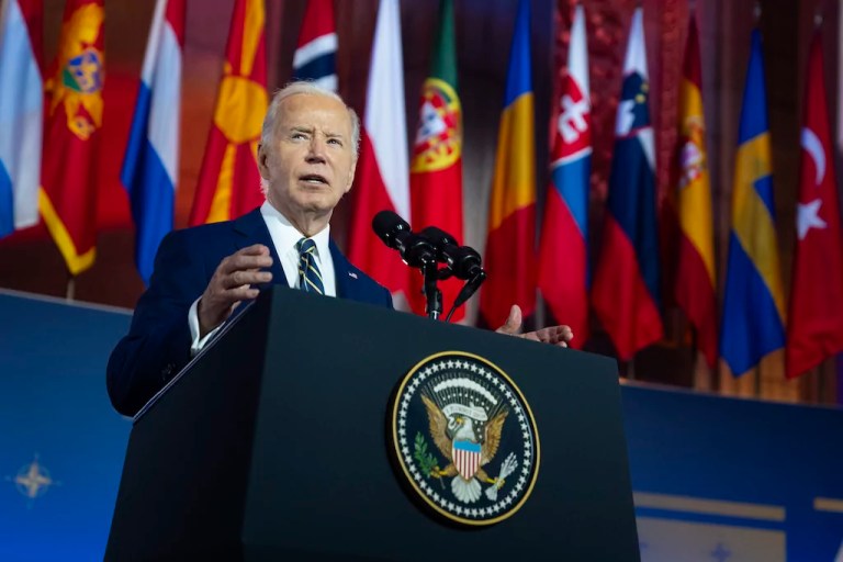 Biden announces NATO effort to supply Ukraine with more air defense systems
