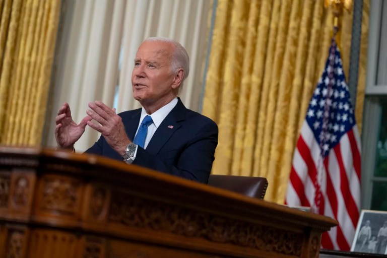 Biden says he picked democracy over ‘personal ambition’ as he steps aside
