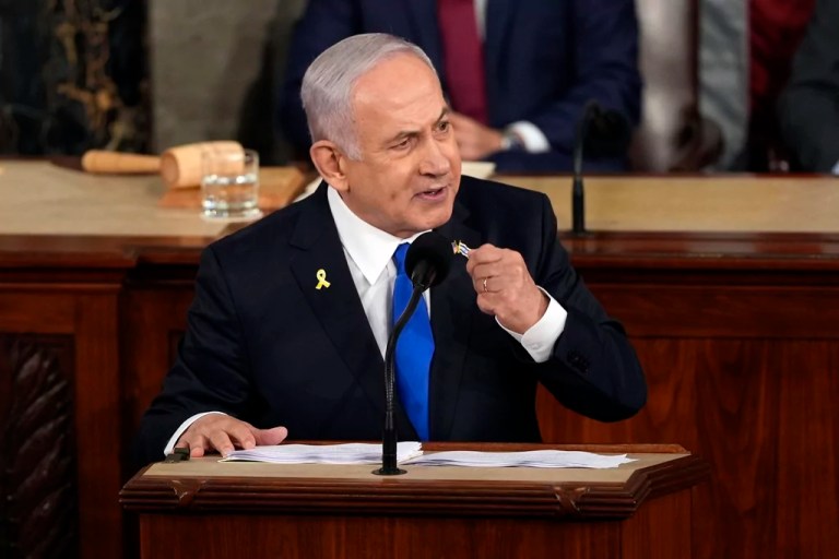 Netanyahu highlights hostages with limited mention of ceasefire deal