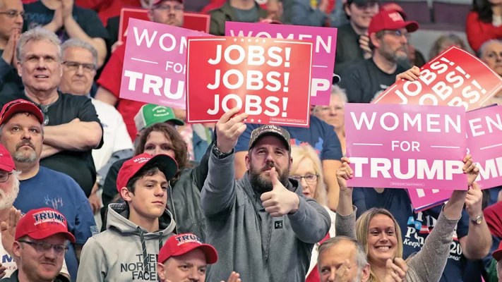 Grand old populism: Trump transformed Republicans from white bread to blue collar