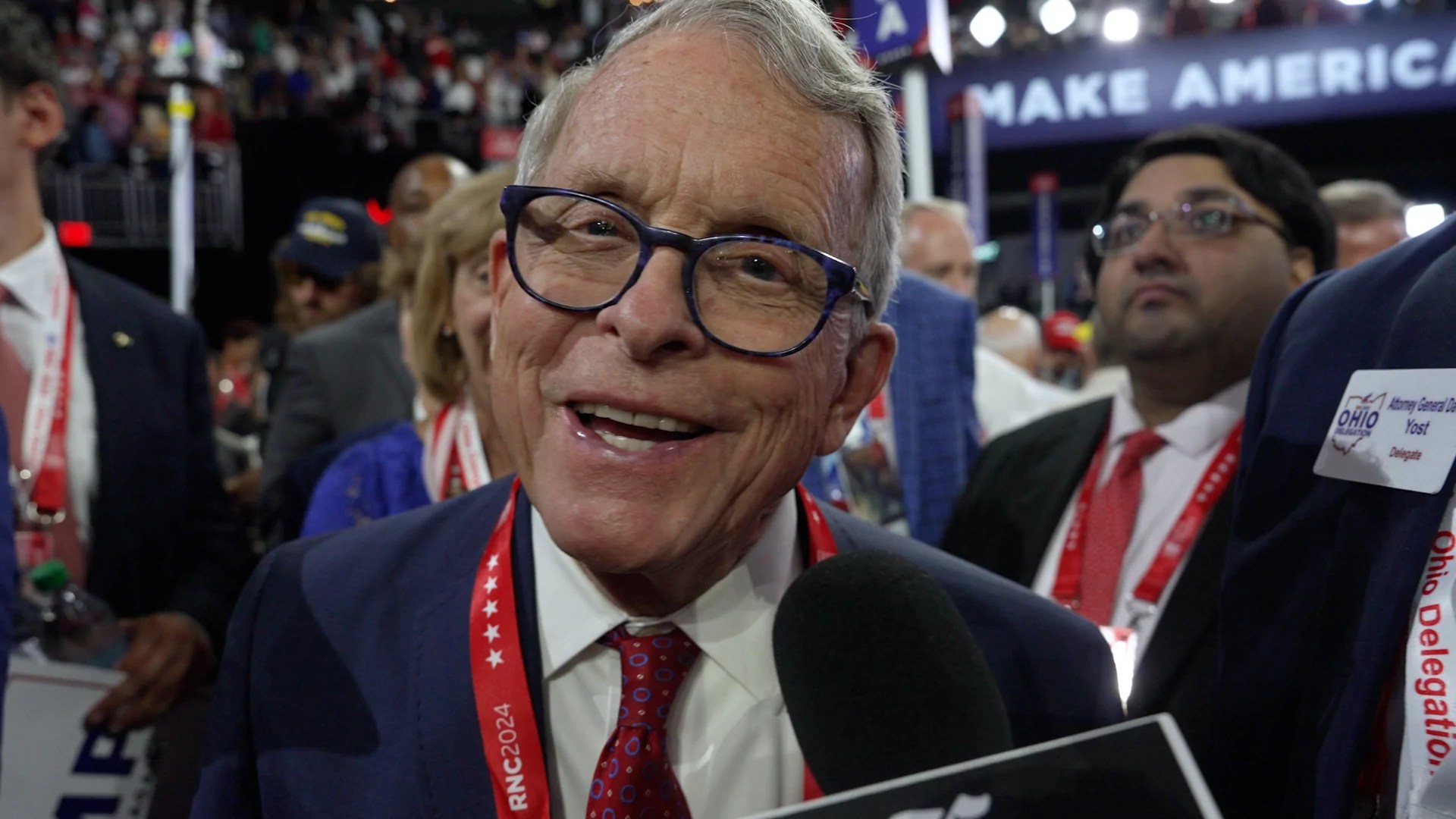 Ohio governor names three criteria for picking Vance Senate replacement