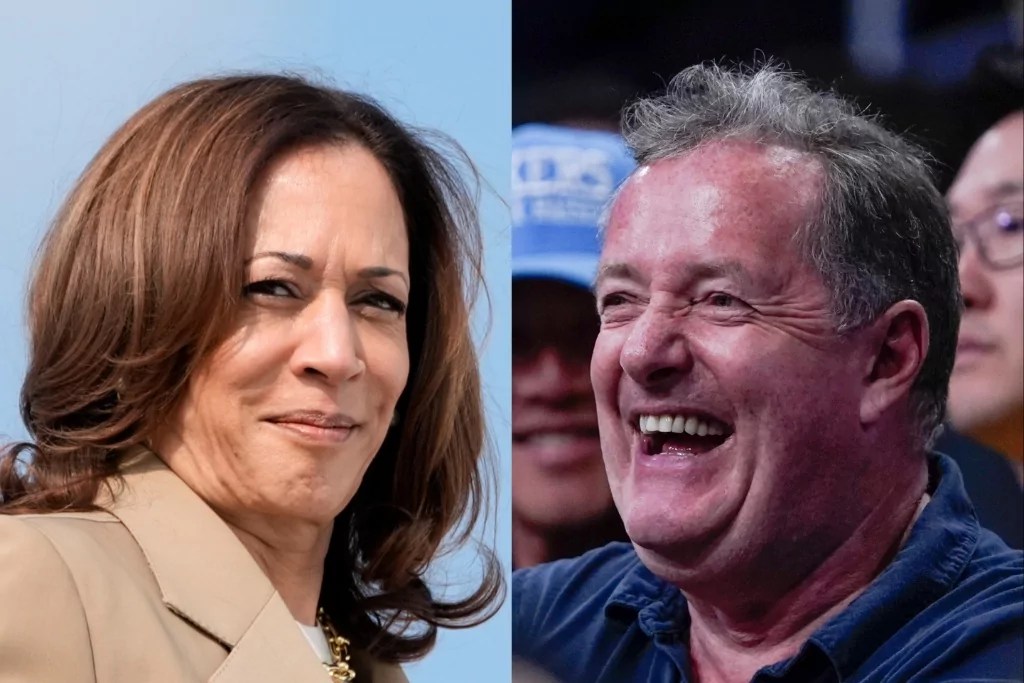 Piers Morgan predicts Harris’s ‘honeymoon’ will soon end due to historically ‘far-left’ record
