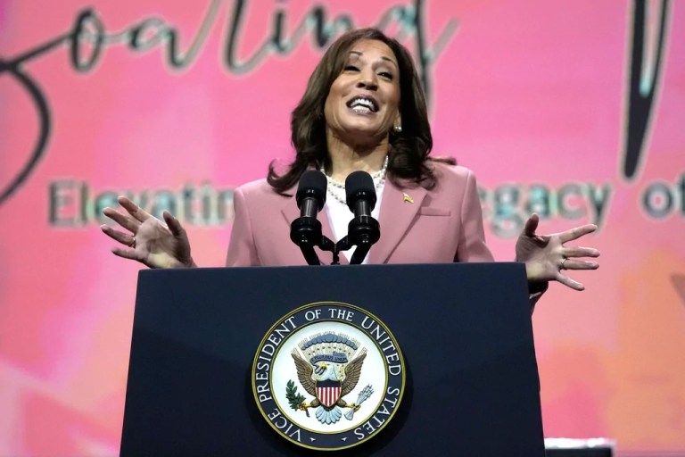 DNC chairman argues Republican strongholds are in play with Harris on ballot