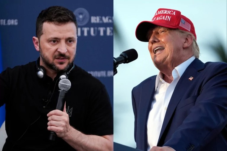Trump speaks with Zelensky about assassination attempt in believed first call since leaving office