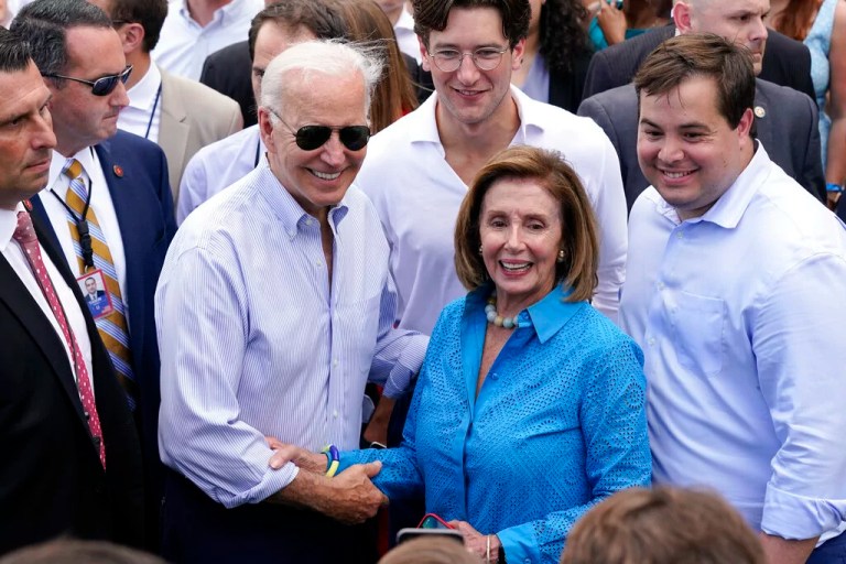 Pelosi doubles down on support for Harris candidacy after rift with Biden: ‘Country is very happy’