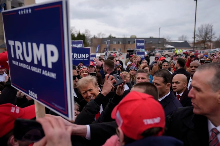 Republicans eye liberal bastion with polls saying Granite State is brittle for Democrats