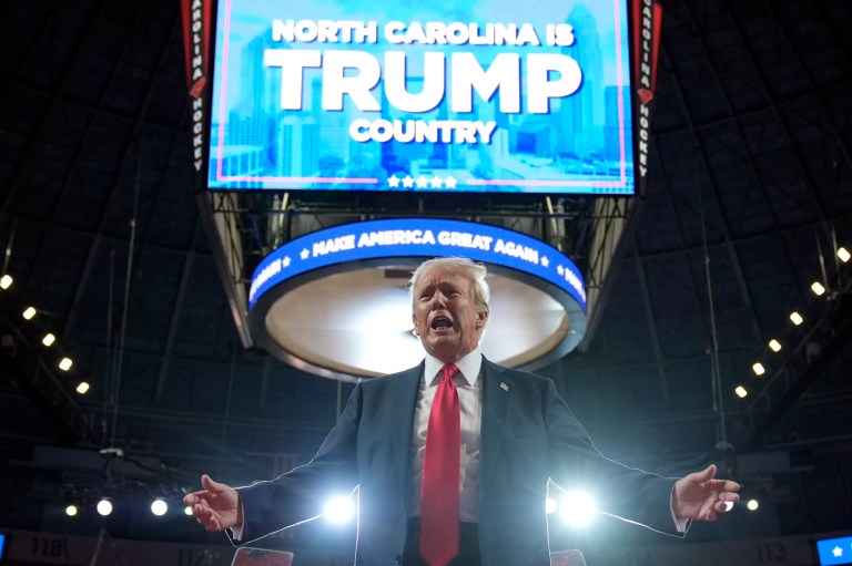 Trump leads 50%-43%, no Harris bump