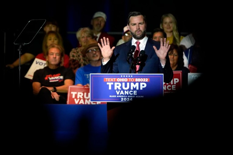 JD Vance may hold heterodox economic opinions, but he’s perfectly happy being subservient to Trump