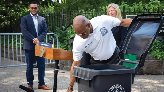 If you can use trash bins here…