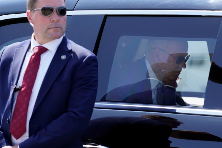 Biden spotted in public for first time since dropping out of race