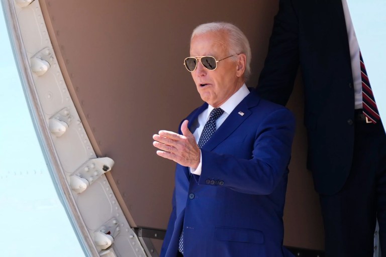 Congressman who first called for Biden’s ouster welcomes president to Texas