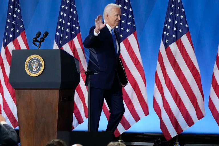 Democrats split again on Biden’s future post-NATO press conference: ‘A lot more ammunition’