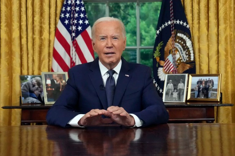 Biden calls for lowering of ‘temperature’ in politics during Oval Office address 