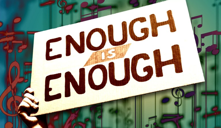 Against protest songs