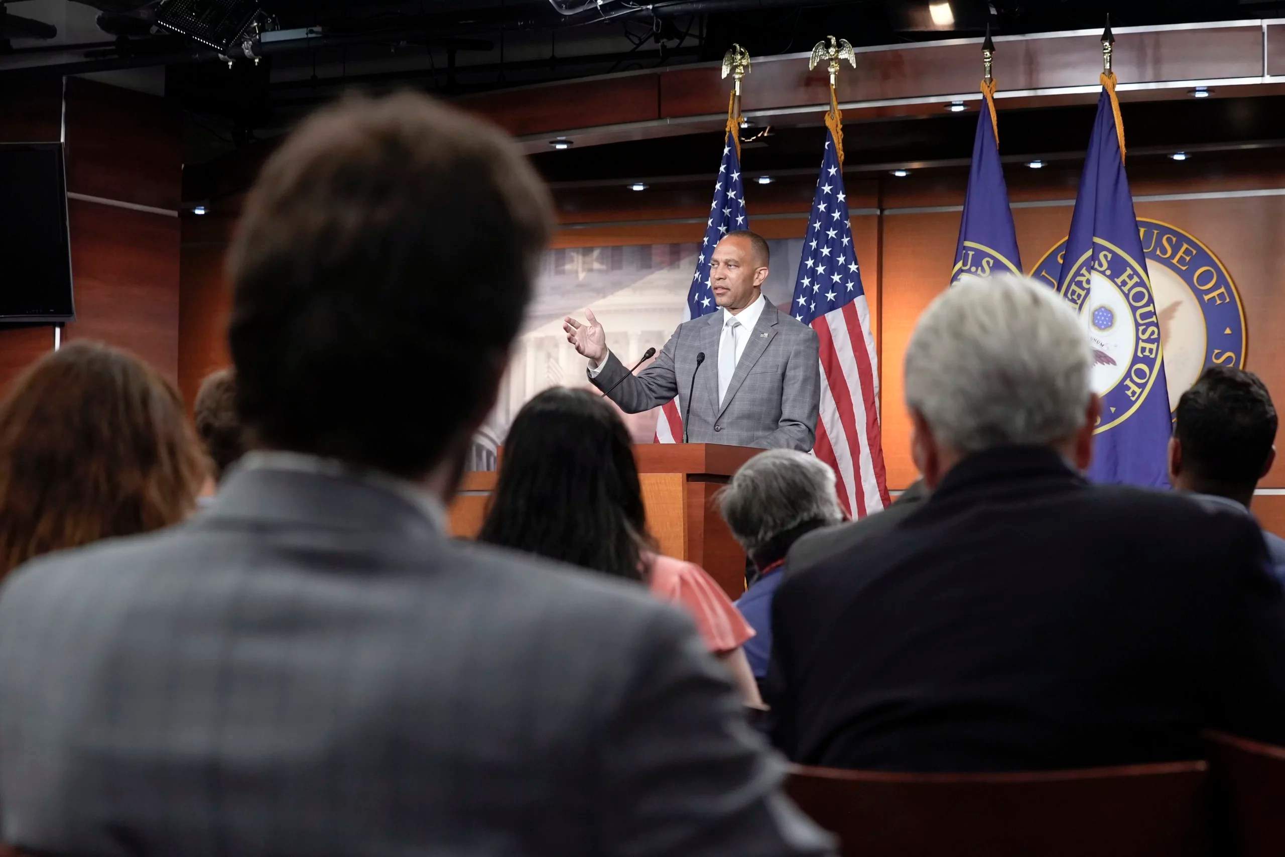Democrats return to Capitol Hill for ‘vital week’ to decide Biden’s future